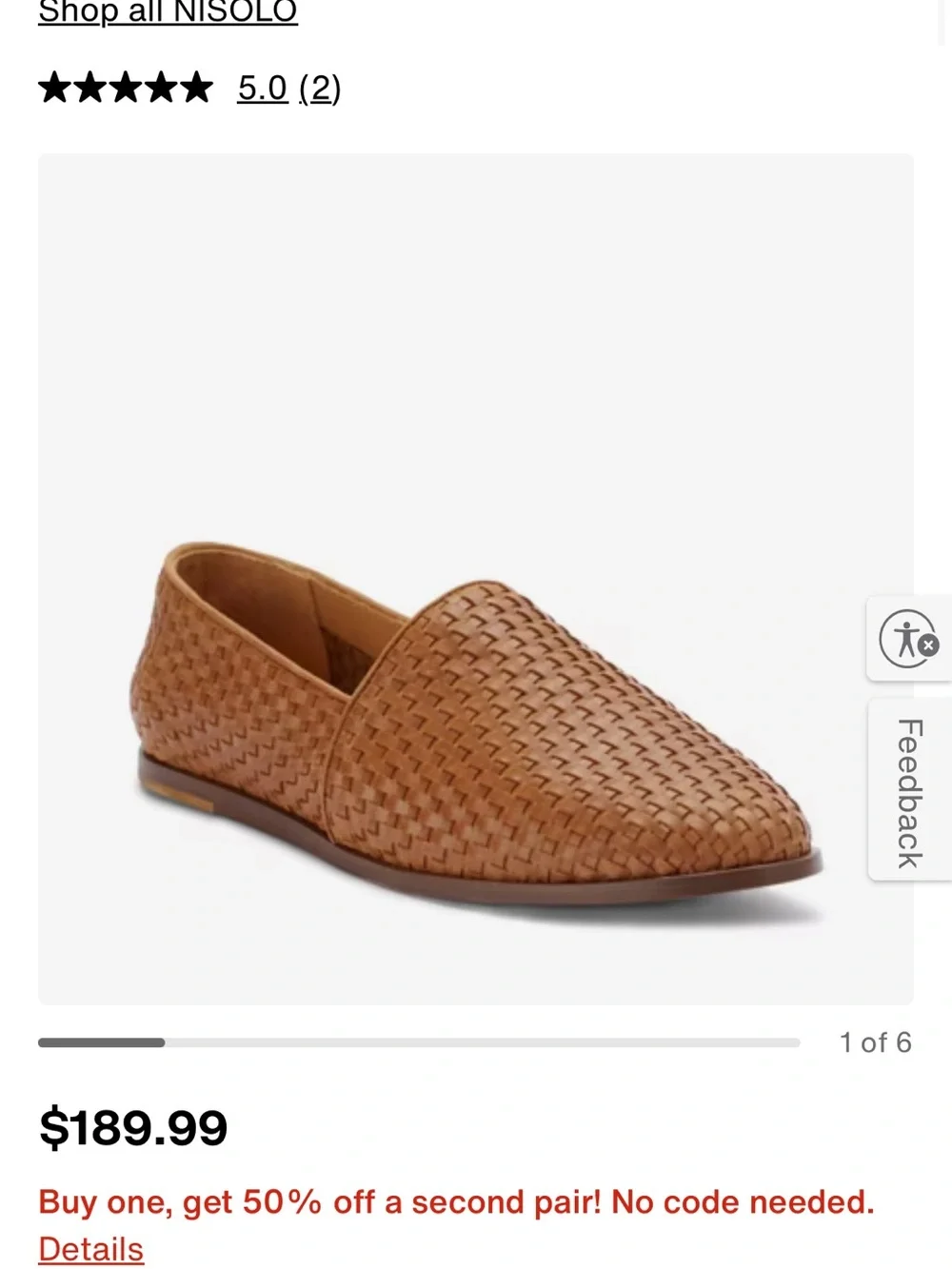 Nisolo Alejandro Woven Slip-On Loafers in Brown